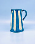 Jarra Sketch Blue Morueco - moruecoceramicas