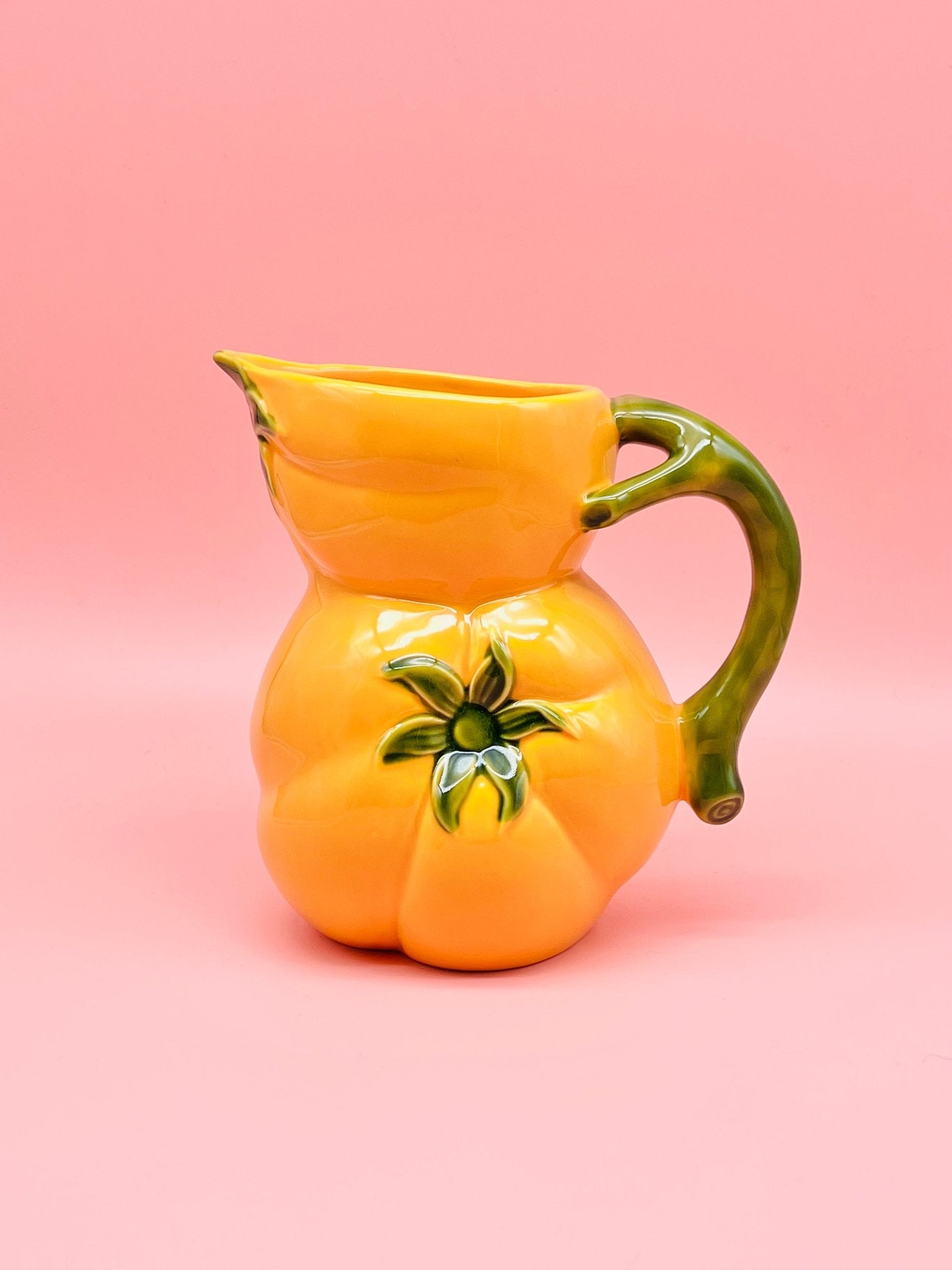 Jarra tomate amarillo - moruecoceramicas