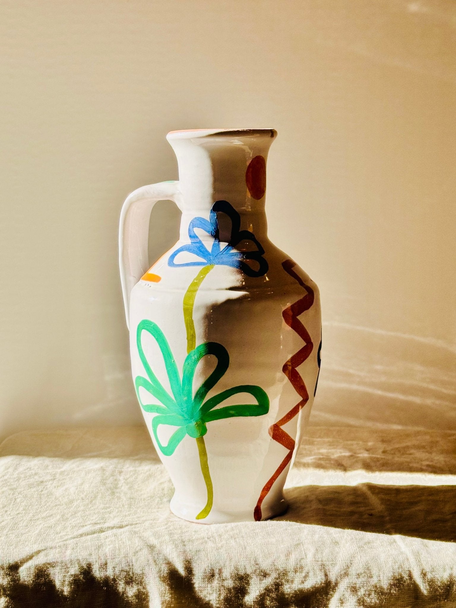Jarrón Calabardina 3-01 - moruecoceramicas
