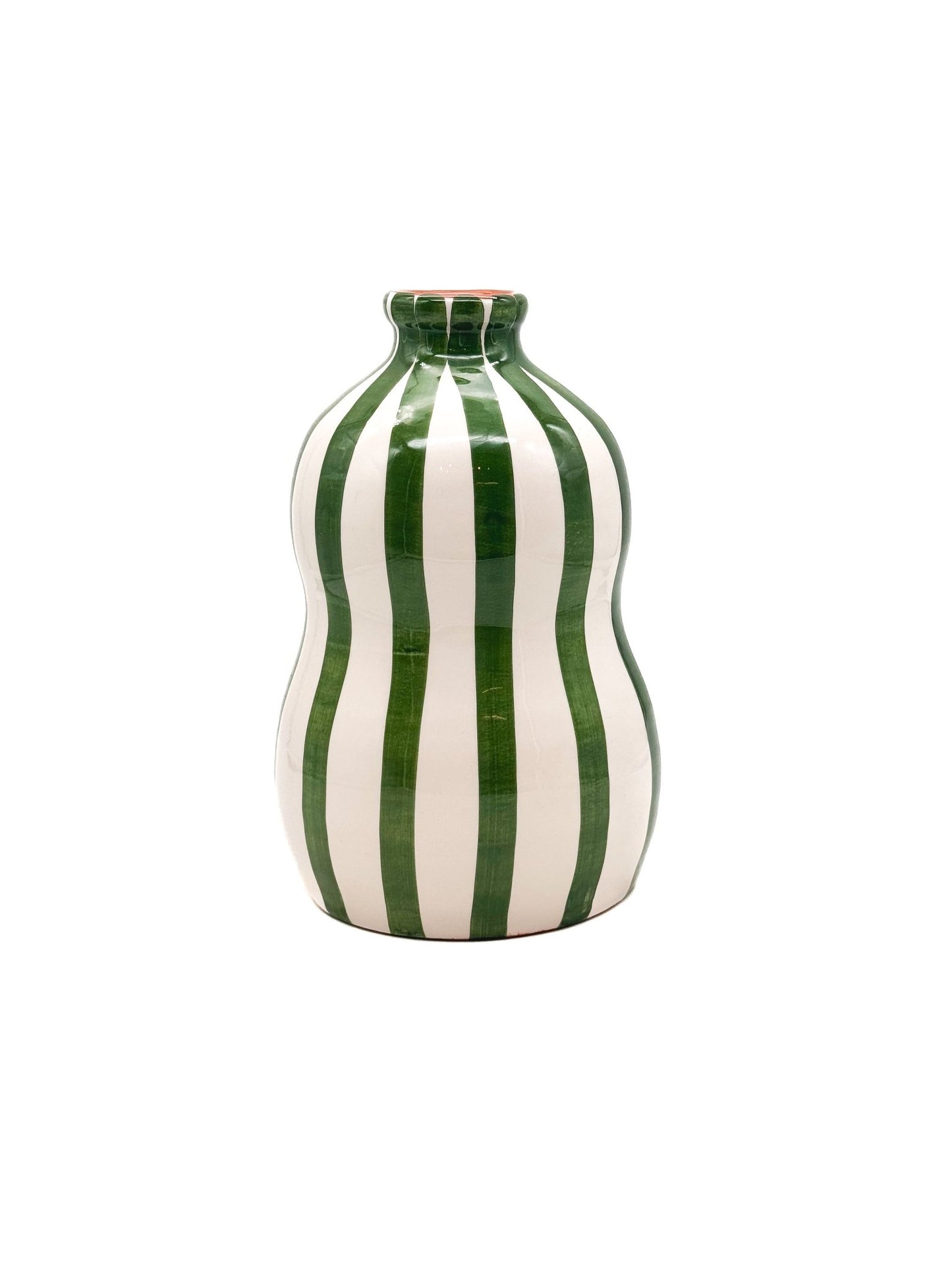 Jarrón Gourd Verde - moruecoceramicas