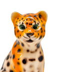 Leopardo de cerámica 16cm - moruecoceramicas