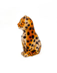 Leopardo de cerámica 16cm - moruecoceramicas