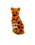 Leopardo de cerámica 16cm - moruecoceramicas