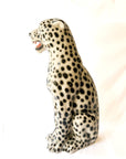 Leopardo de las nieves (71cm) - moruecoceramicas