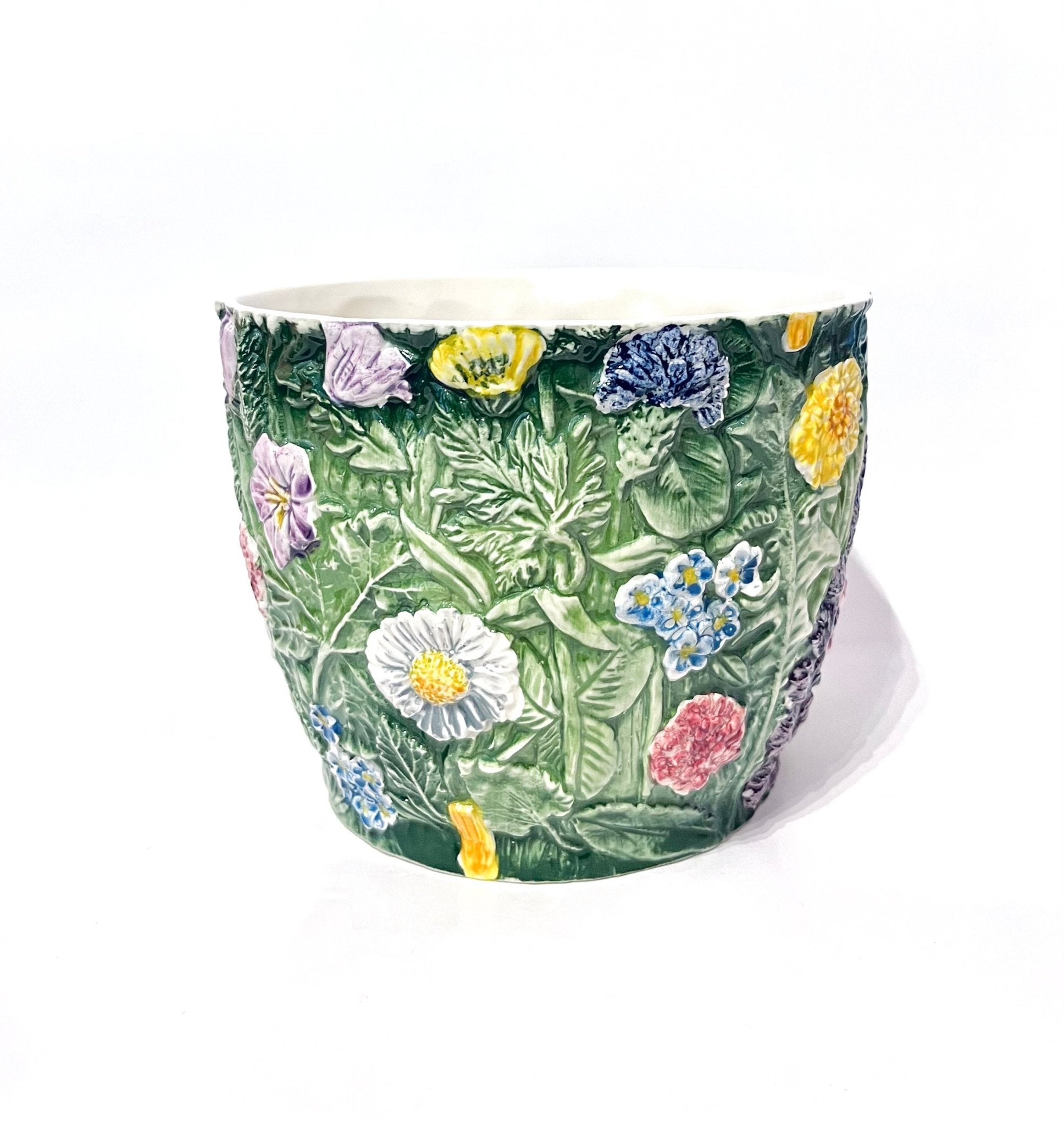 Macetero Flores Silvestres - moruecoceramicas