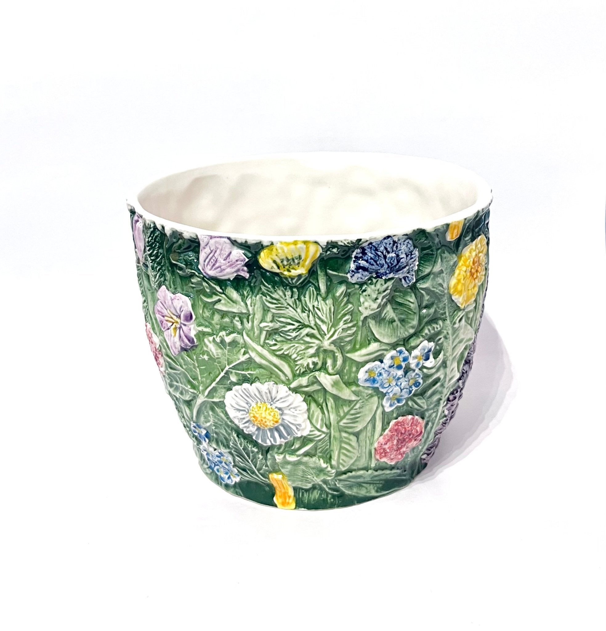 Macetero Flores Silvestres - moruecoceramicas