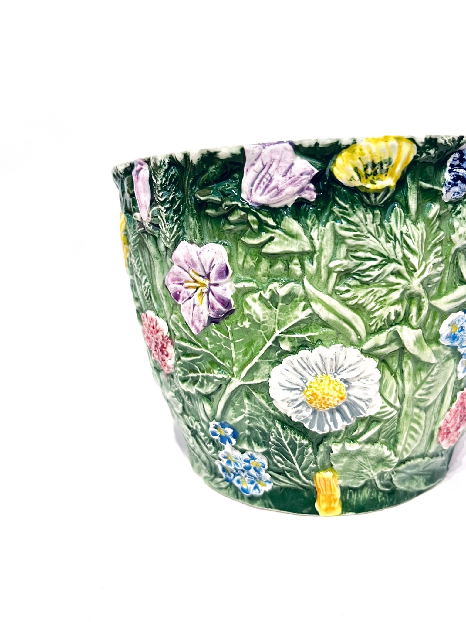 Macetero Flores Silvestres - moruecoceramicas