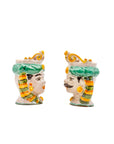 Pareja de Cabezas Sicilianas 10cm - 014 - moruecoceramicas