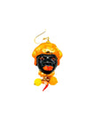 Pendientes Reyes Turbante Amarillo - moruecoceramicas