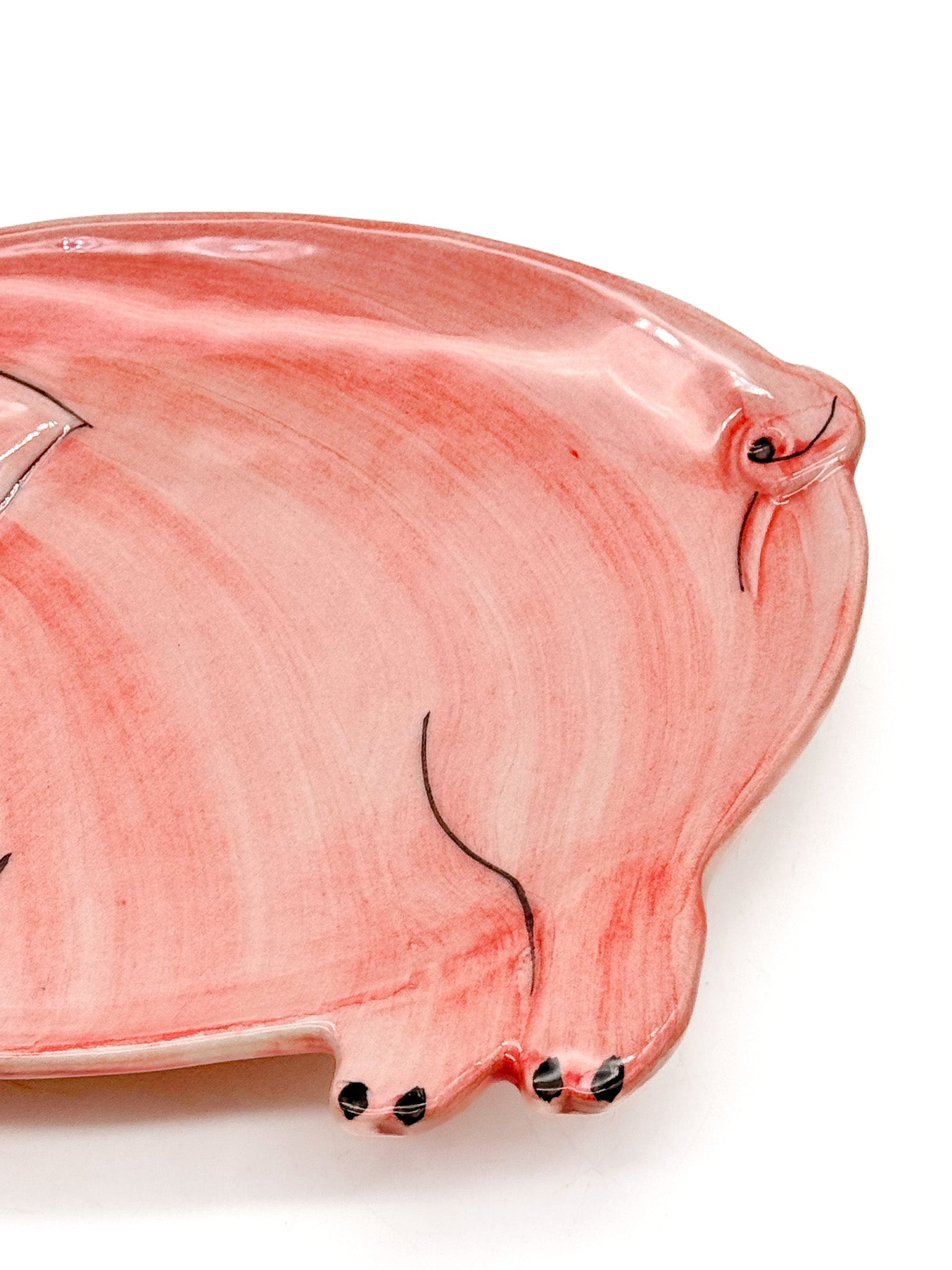 Plato Cerdo - moruecoceramicas