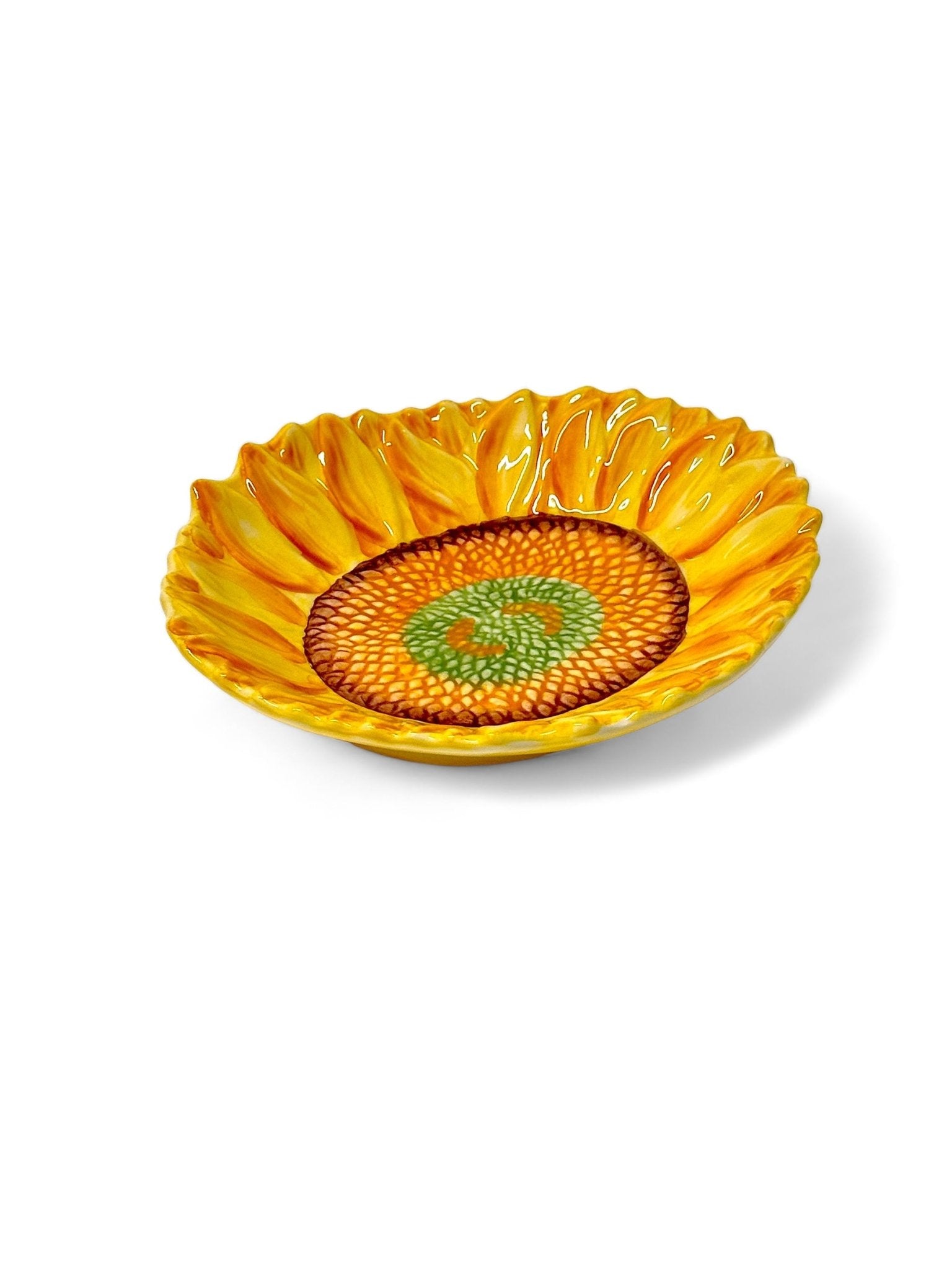 Plato mini girasol - moruecoceramicas