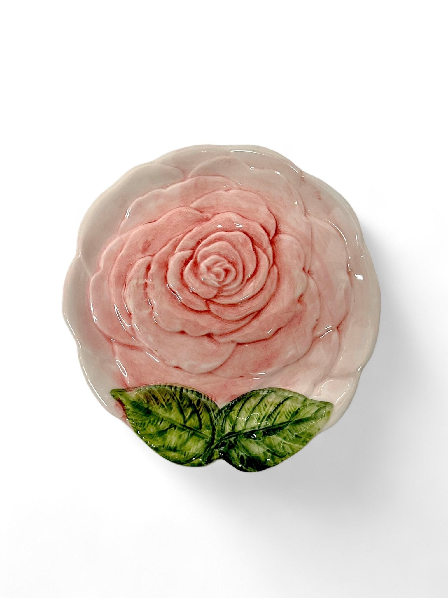 Plato rosa 21cm - moruecoceramicas