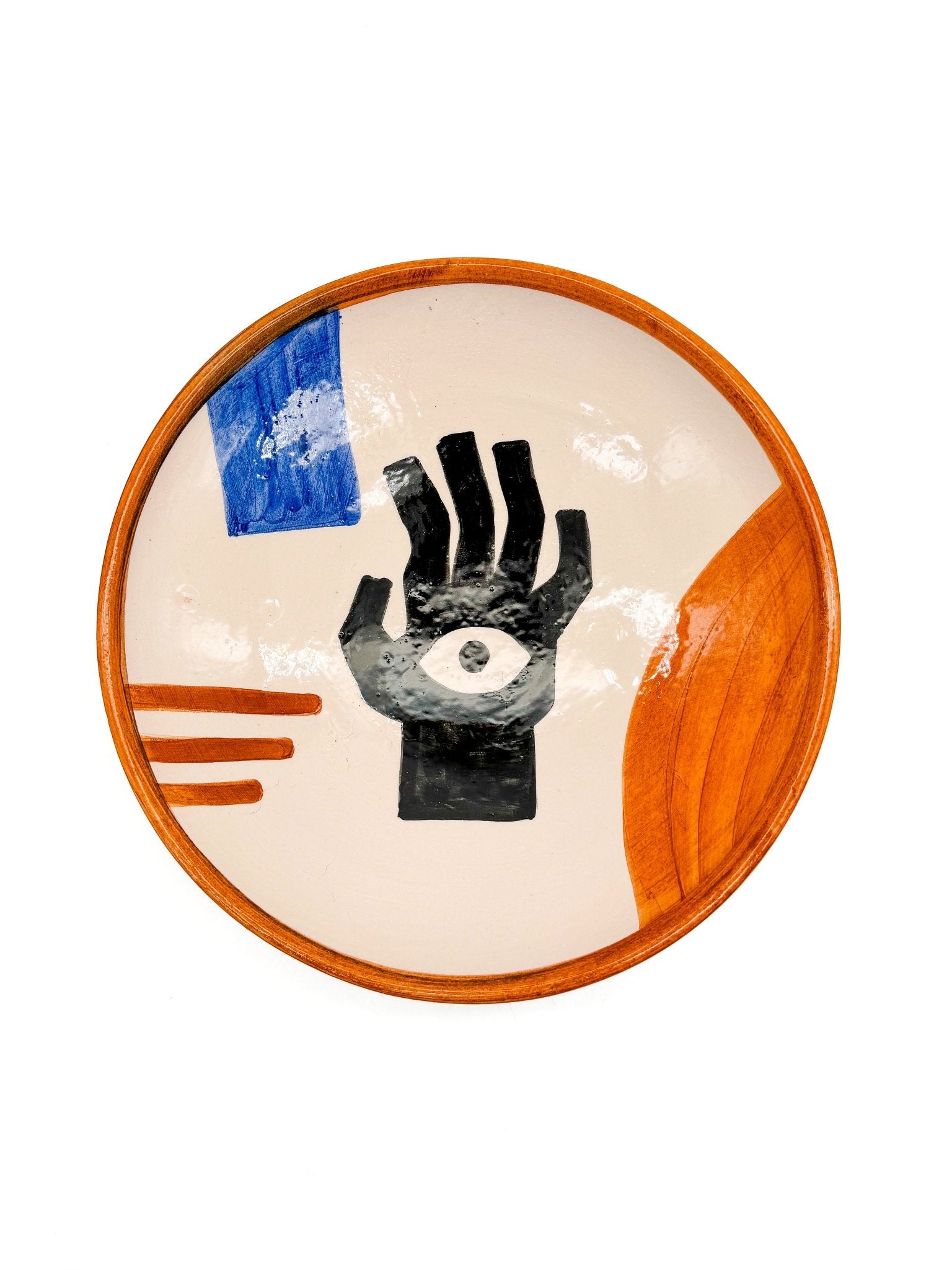 Plato "The Hand of Sabazios" - The Mystics by Morueco - moruecoceramicas