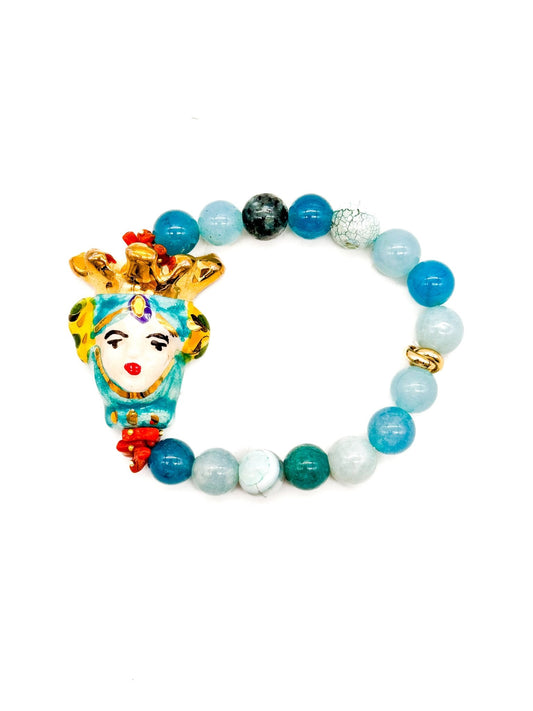 Pulsera Reina Azul - moruecoceramicas