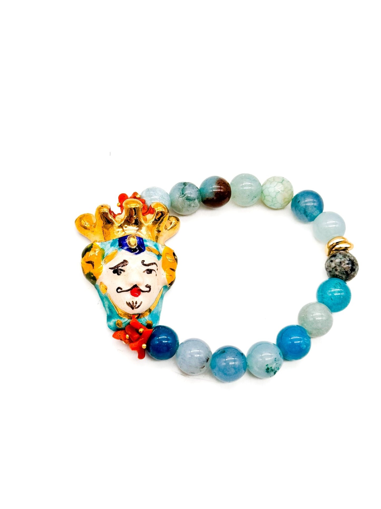 Pulsera Rey Azul - moruecoceramicas