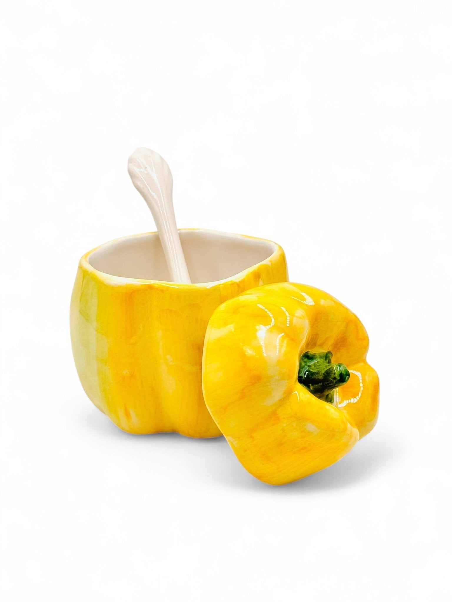 Salsera Pimiento Amarillo - moruecoceramicas