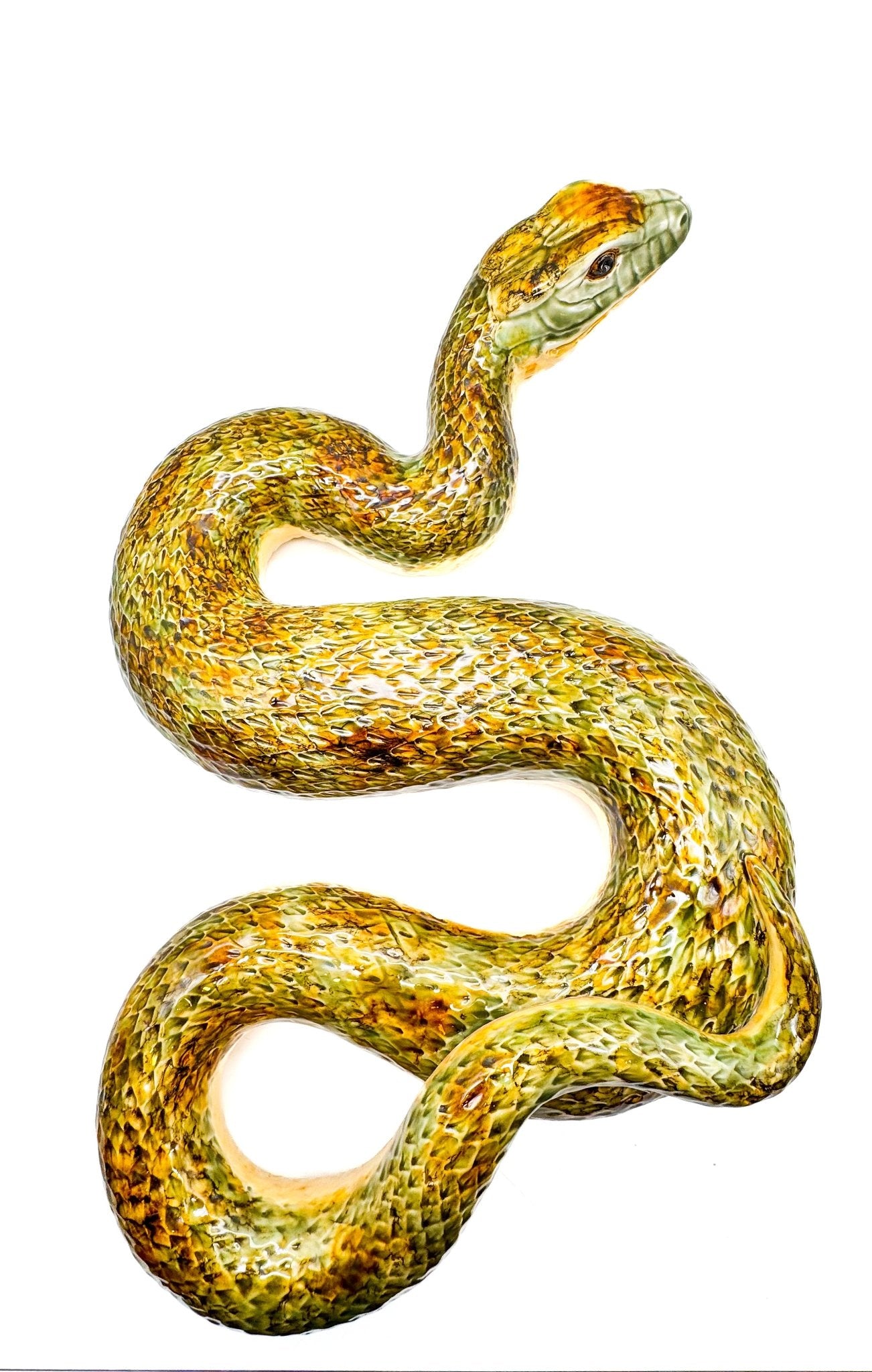 Serpiente de cerámica - moruecoceramicas