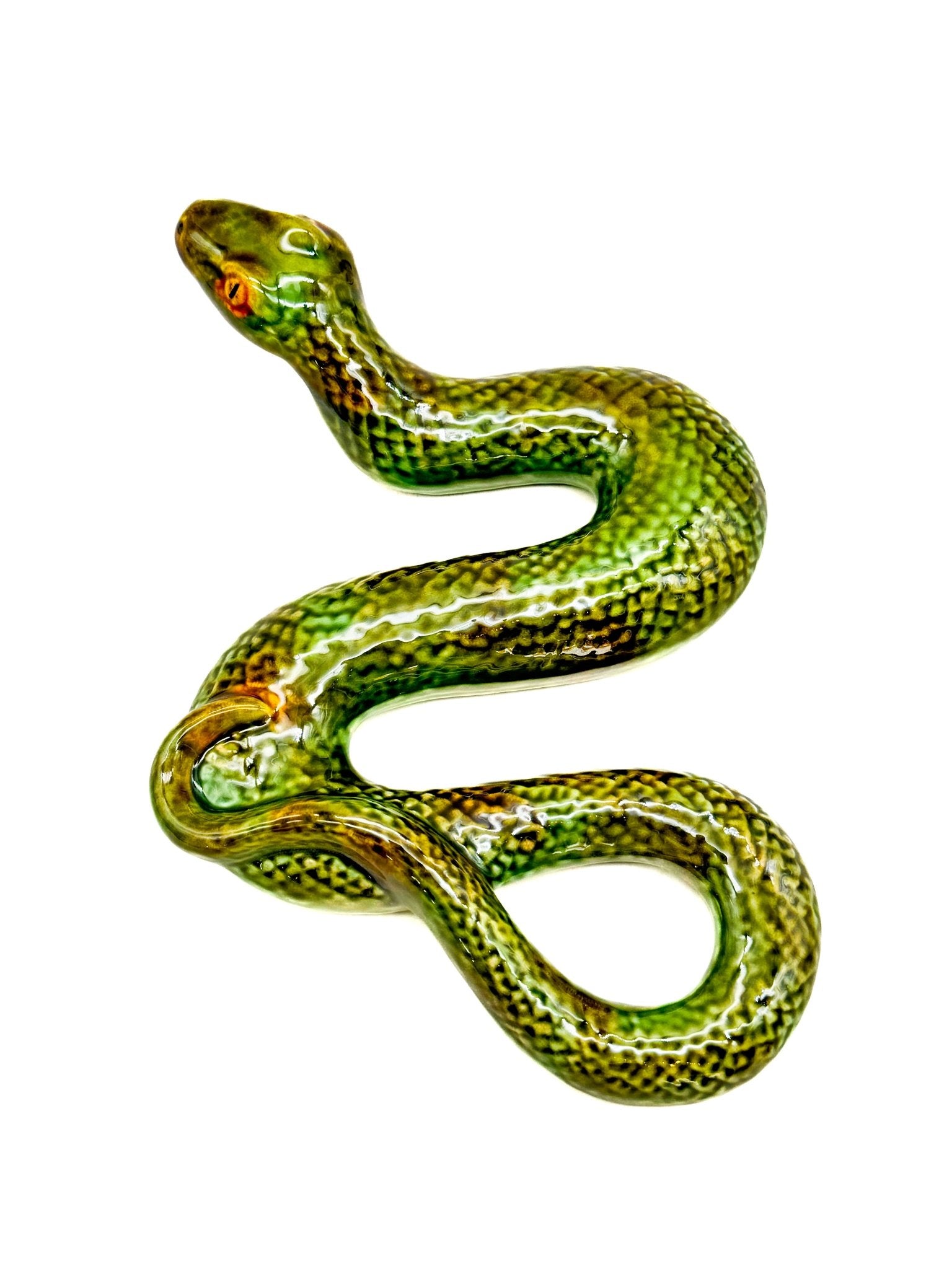 Serpiente verde (Varios tamaños) - moruecoceramicas