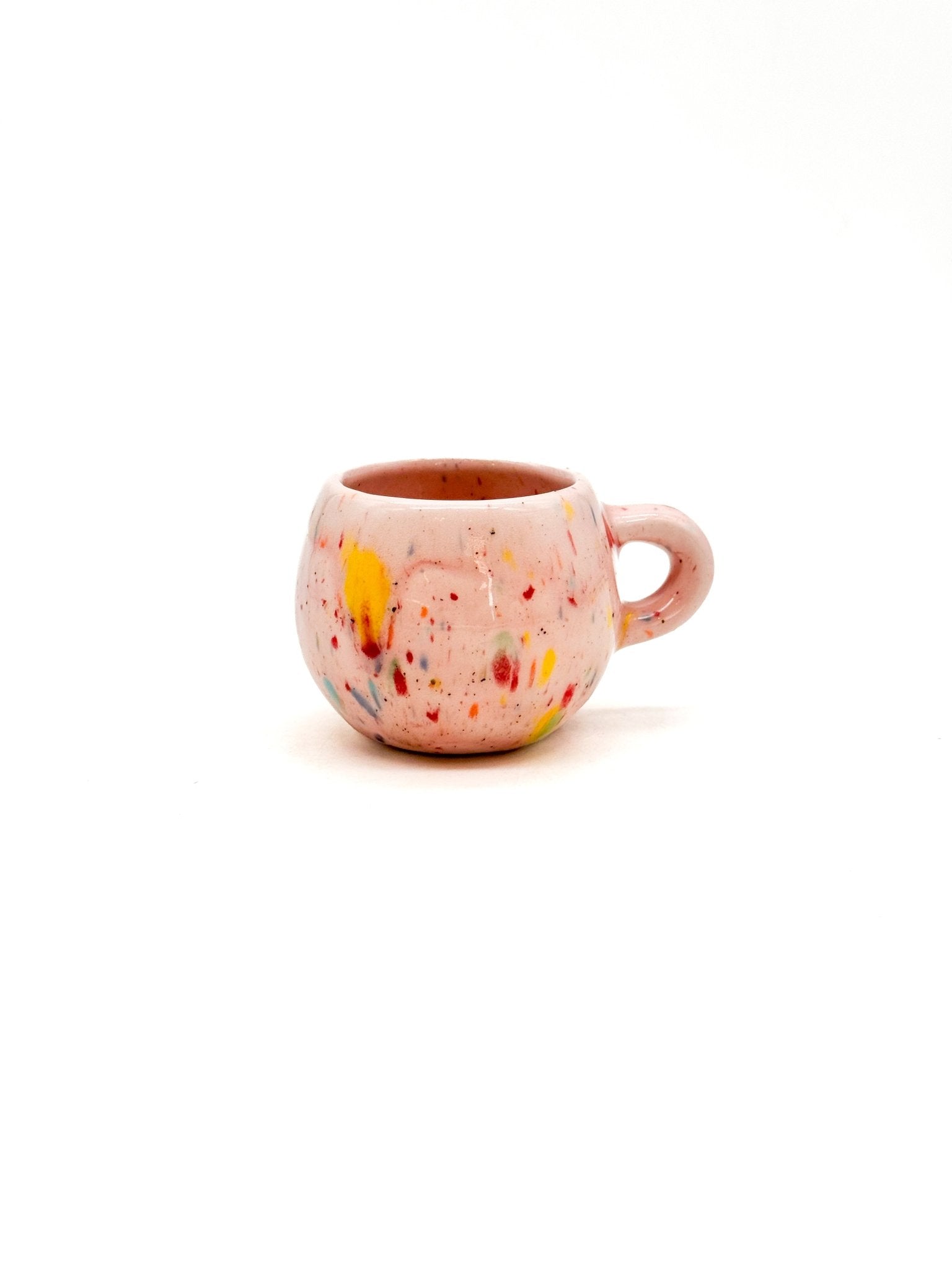 Taza café pintas - varios colores - moruecoceramicas