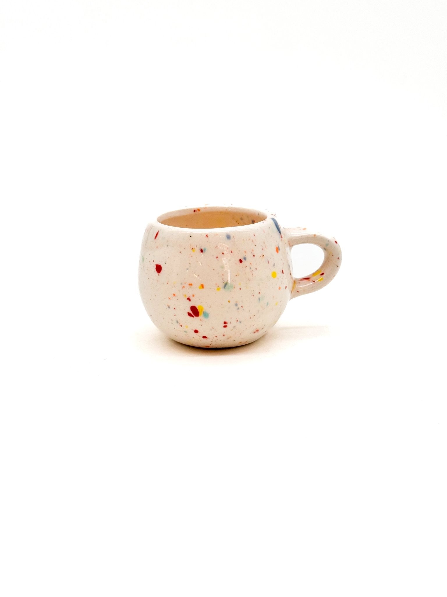 Taza café pintas - varios colores - moruecoceramicas