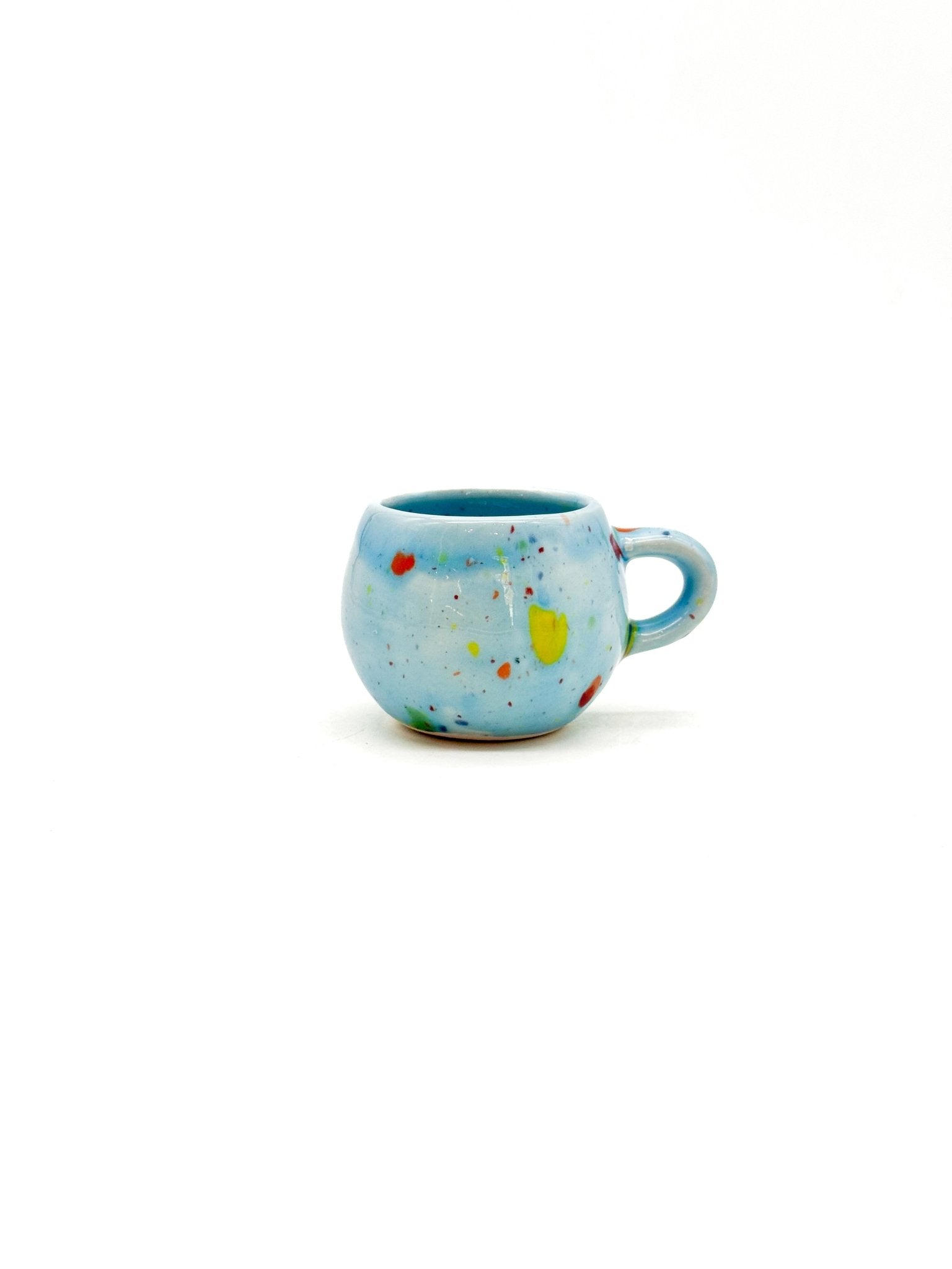 Taza café pintas - varios colores - moruecoceramicas