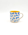 Taza Drops Blue-Yellow - DUO - moruecoceramicas