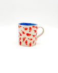 Taza Drops Red-Blue - DUO - moruecoceramicas