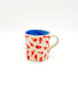 Taza Drops Red-Blue - DUO - moruecoceramicas