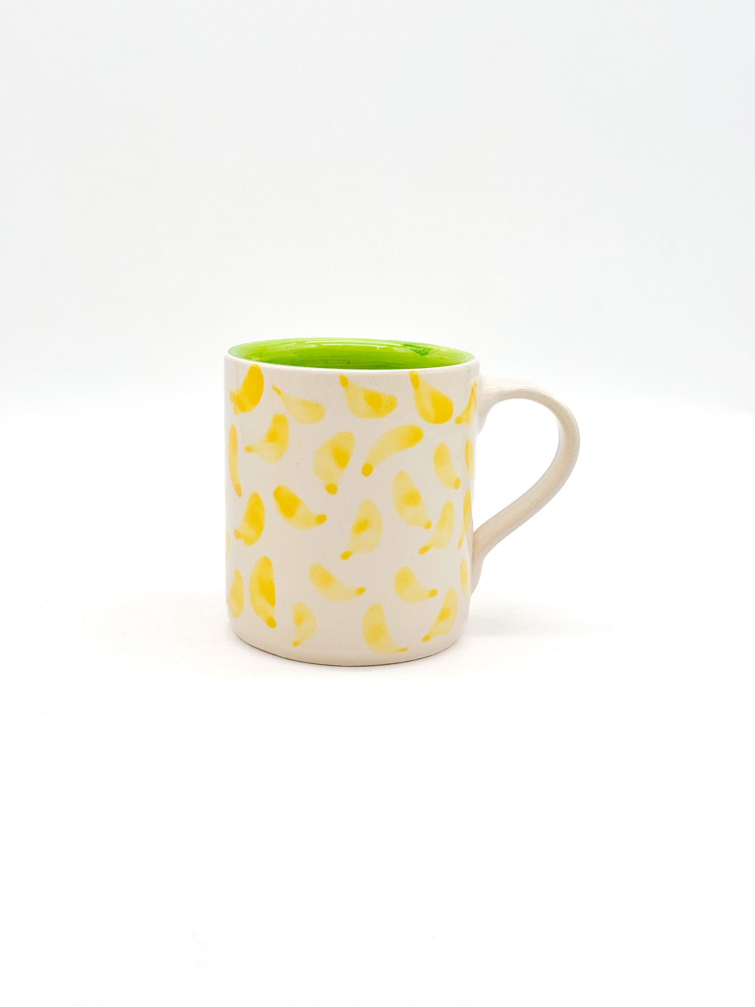 Taza Drops Yellow-Green - DUO - moruecoceramicas