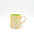 Taza Drops Yellow-Green - DUO - moruecoceramicas