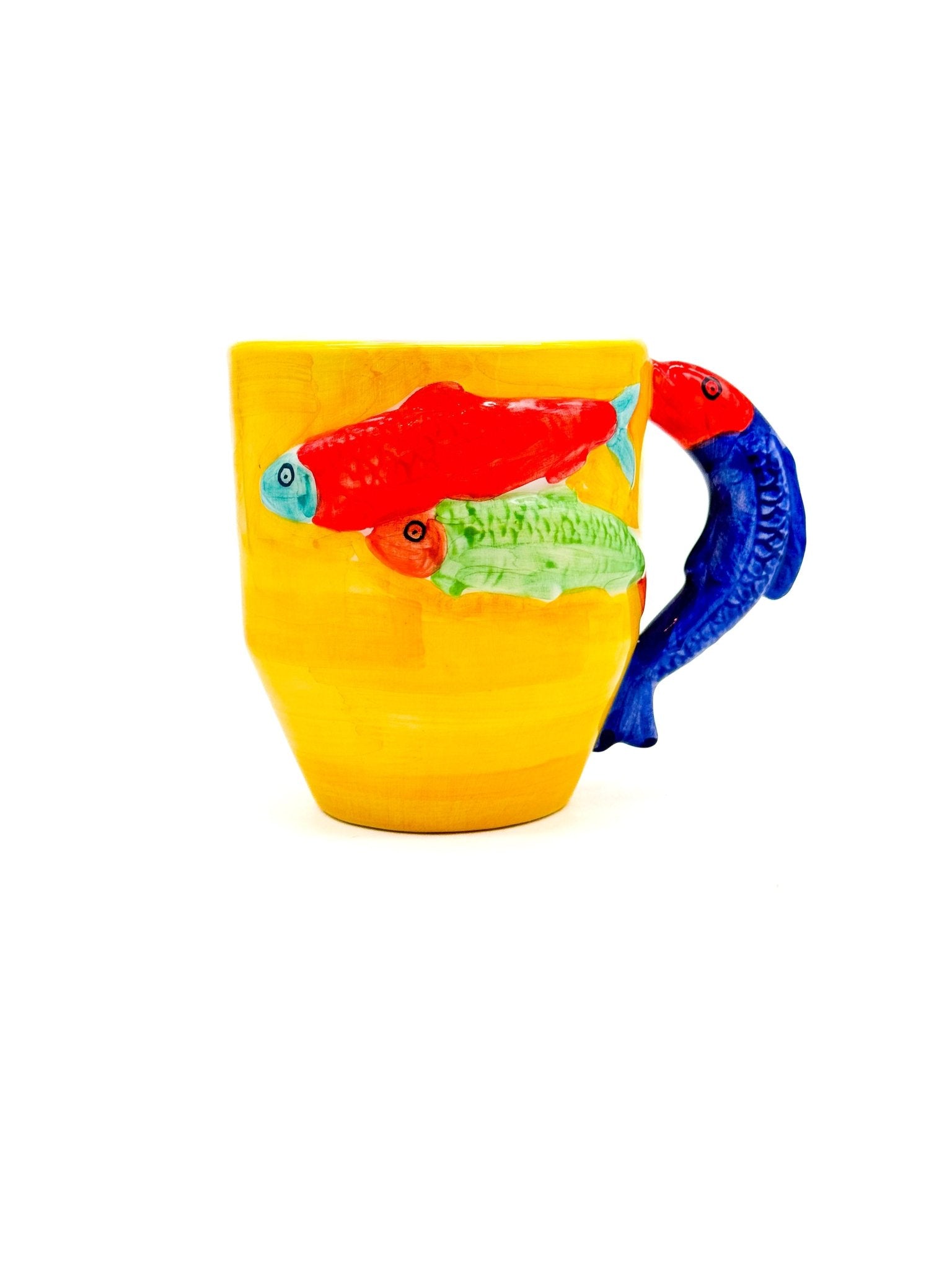 Taza El Mar Amarilla - moruecoceramicas