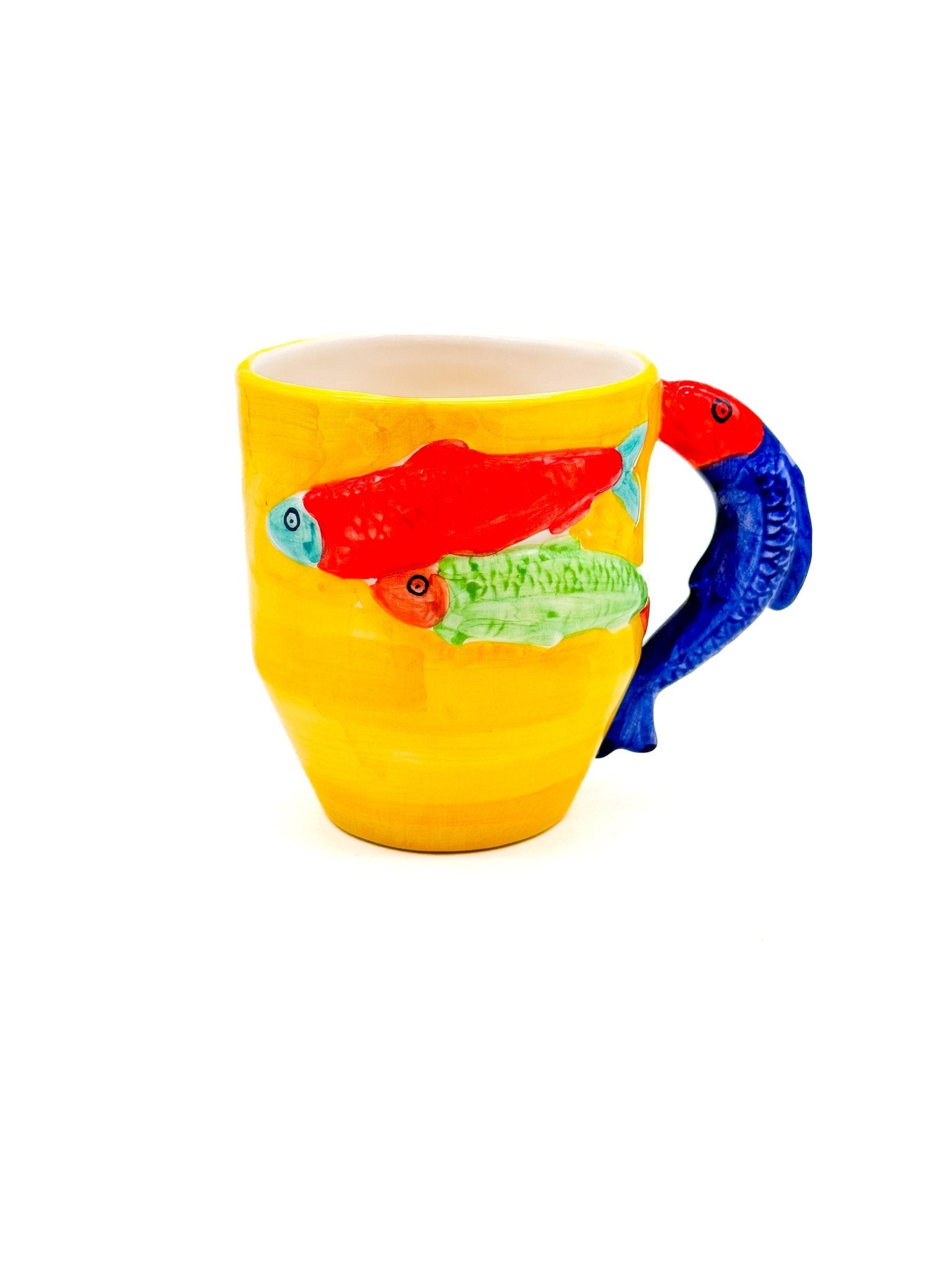 Taza El Mar Amarilla - moruecoceramicas