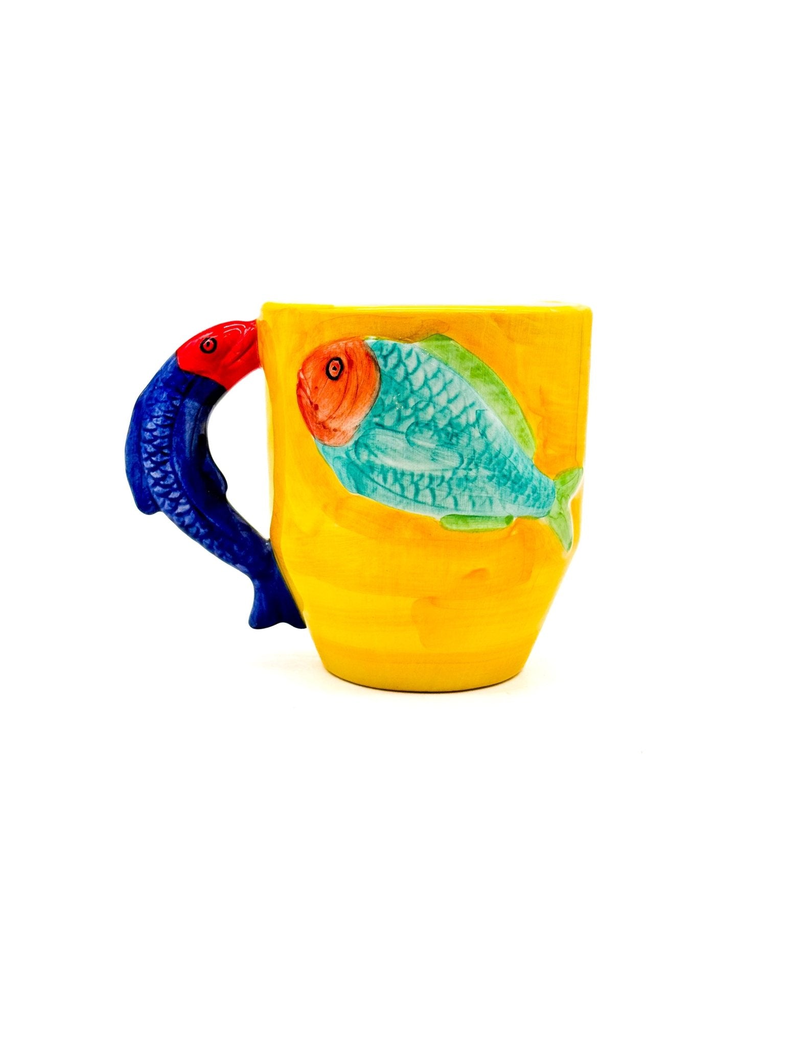 Taza El Mar Amarilla - moruecoceramicas