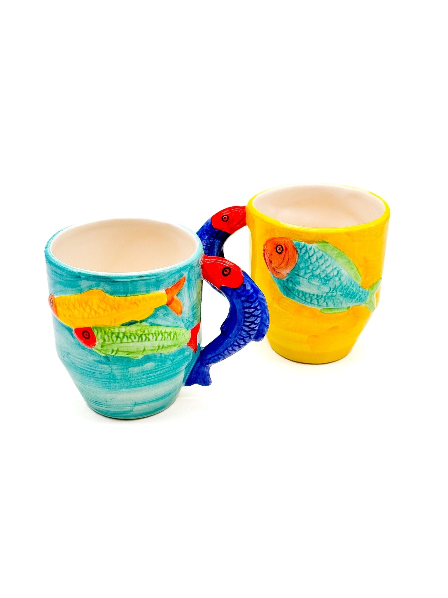 Taza El Mar Amarilla - moruecoceramicas