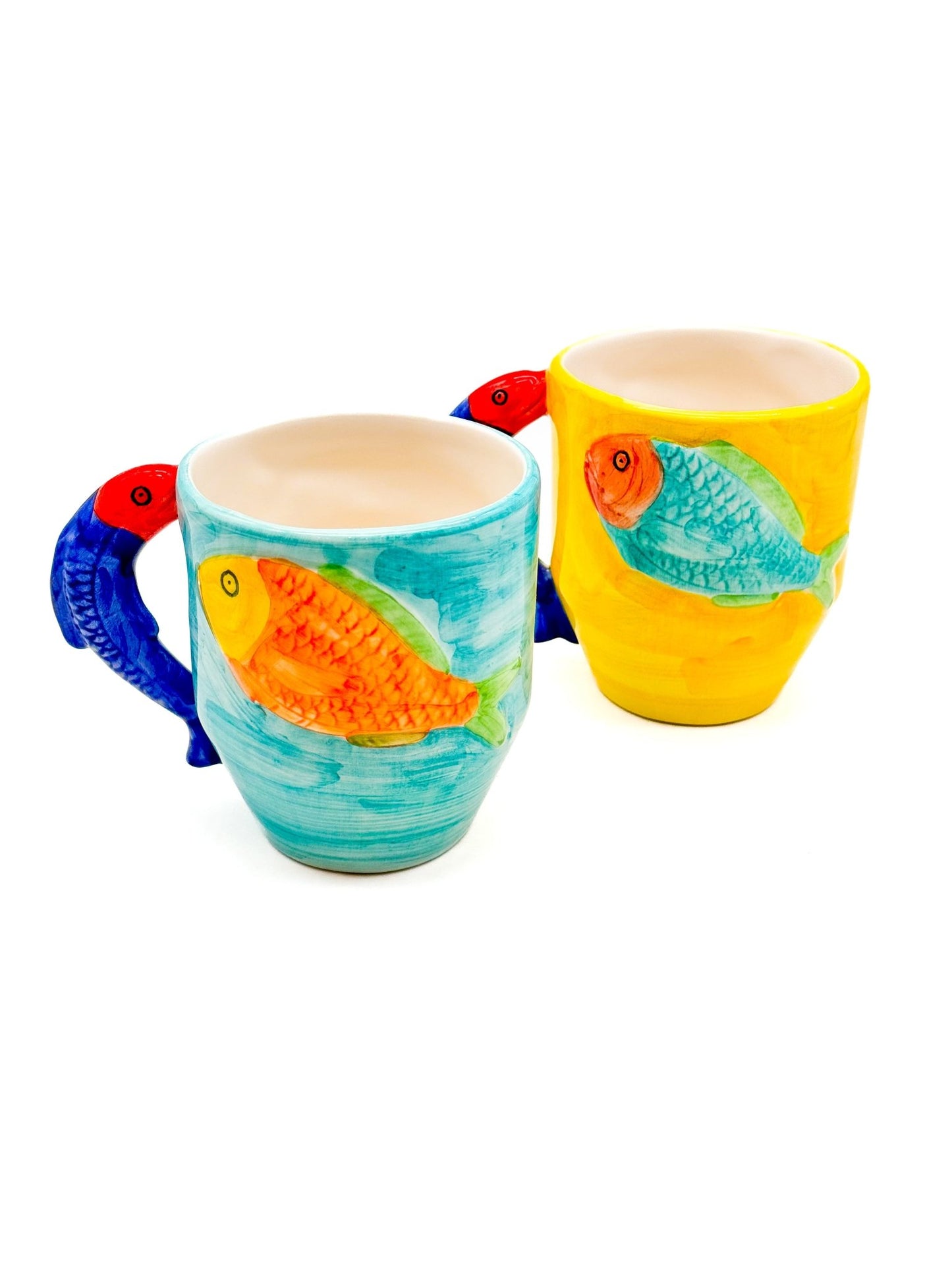 Taza El Mar Amarilla - moruecoceramicas