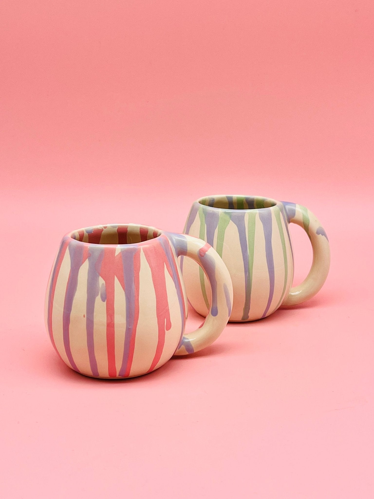 Taza Ice Cream Mint-Purple - moruecoceramicas