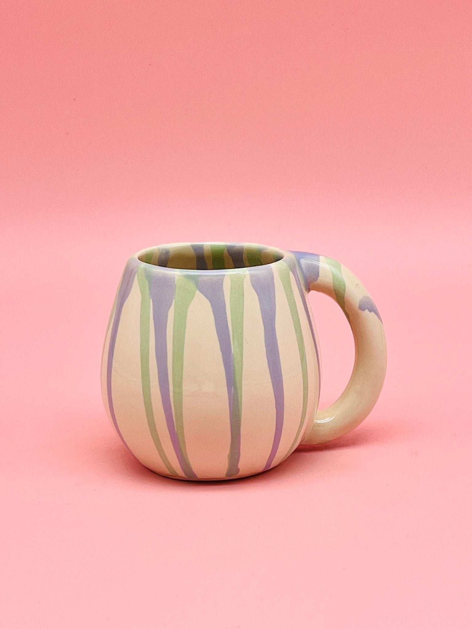 Taza Ice Cream Mint-Purple - moruecoceramicas