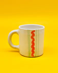 Taza Mint-Orange Morueco - moruecoceramicas