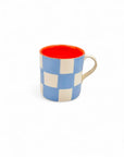 Taza SQUARE LIGHT BLUE - DUO - moruecoceramicas