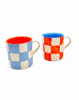 Taza SQUARE ORANGE - DUO - moruecoceramicas