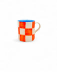 Taza SQUARE ORANGE - DUO - moruecoceramicas