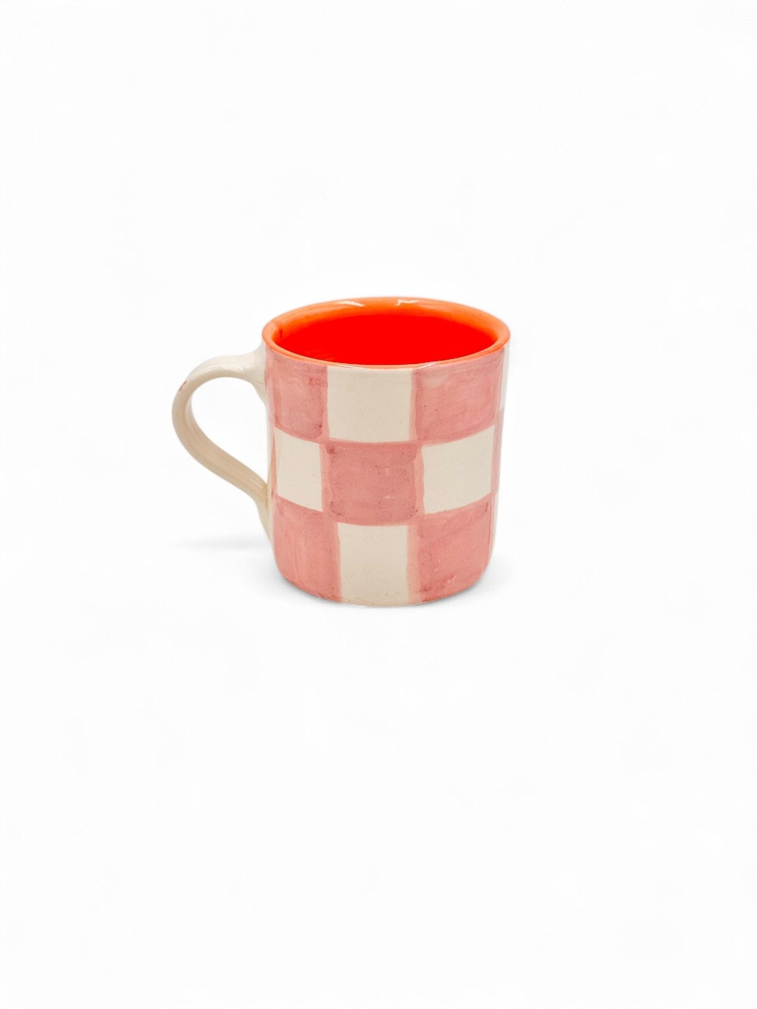 Taza SQUARE PINK - DUO - moruecoceramicas