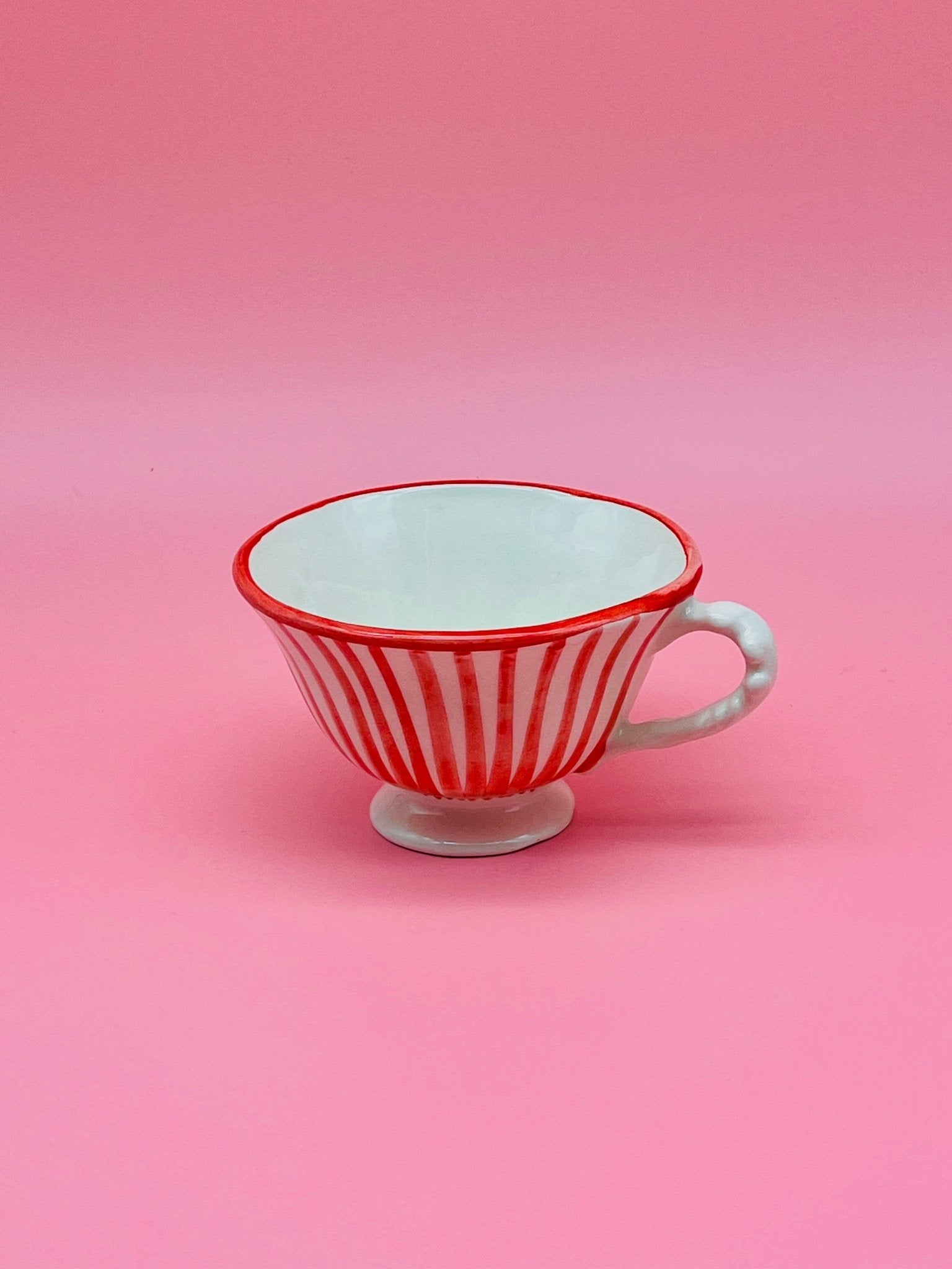 Taza Stripes - Pink - moruecoceramicas