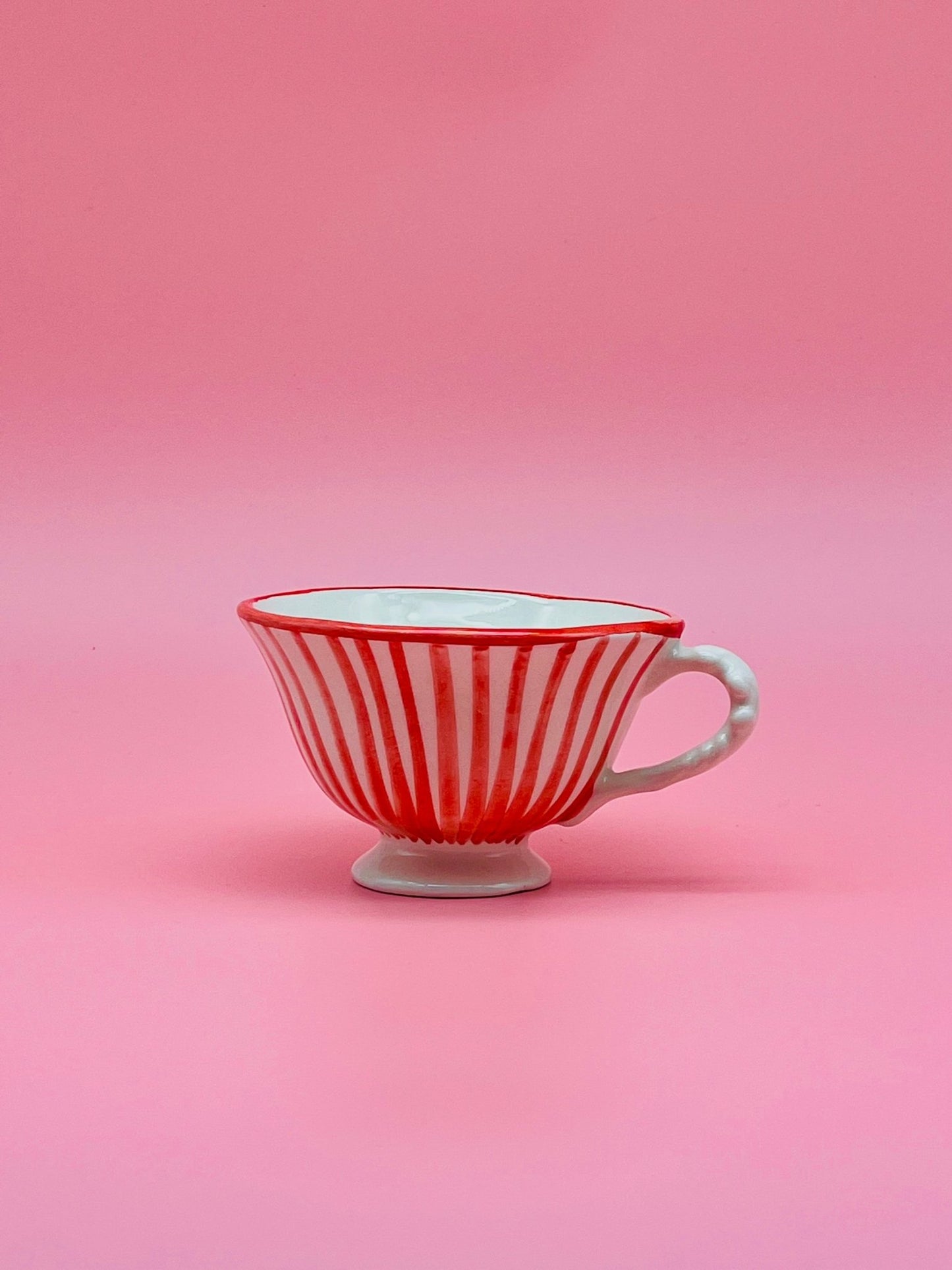 Taza Stripes - Pink - moruecoceramicas