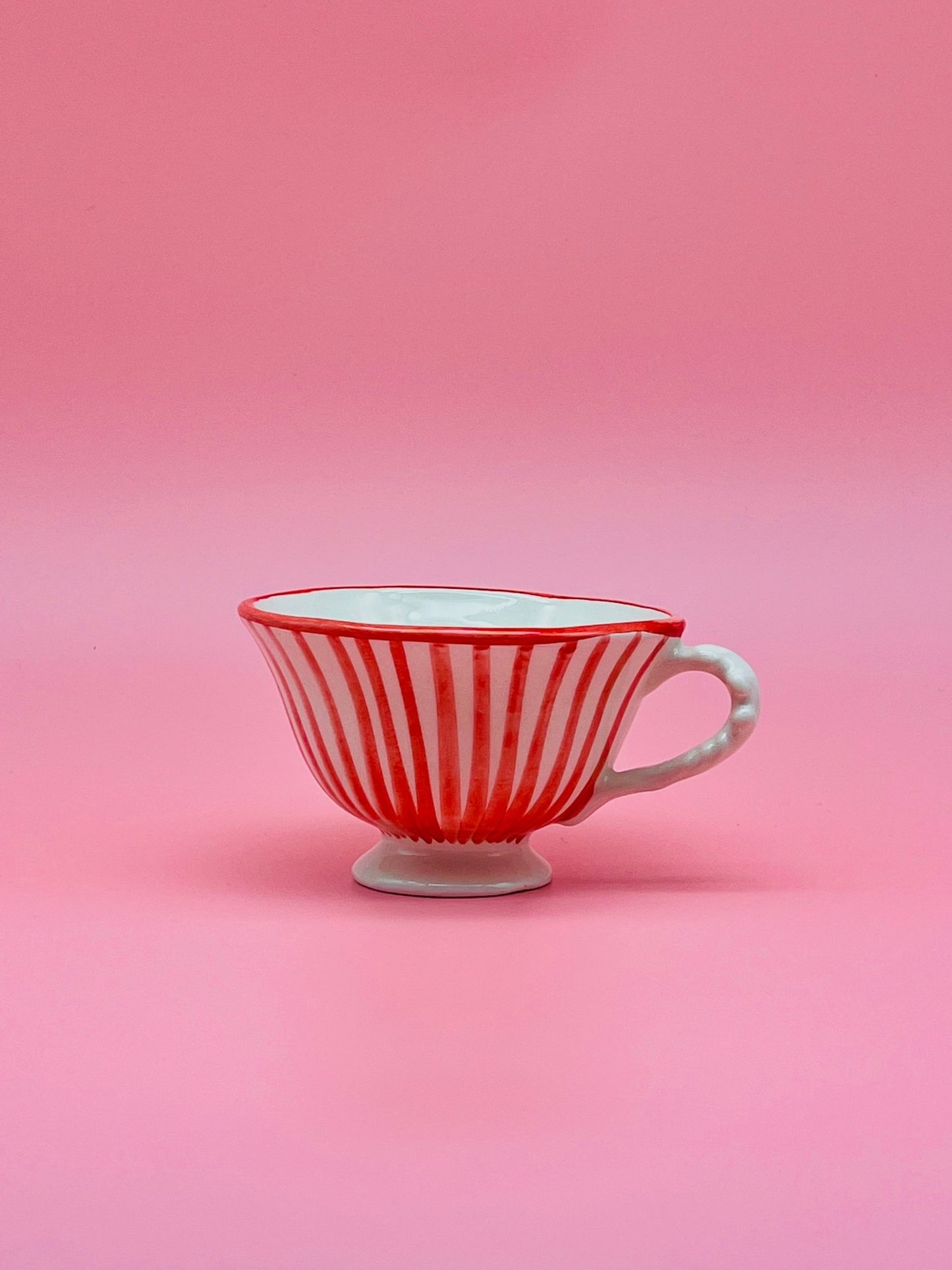 Taza Stripes - Pink - moruecoceramicas