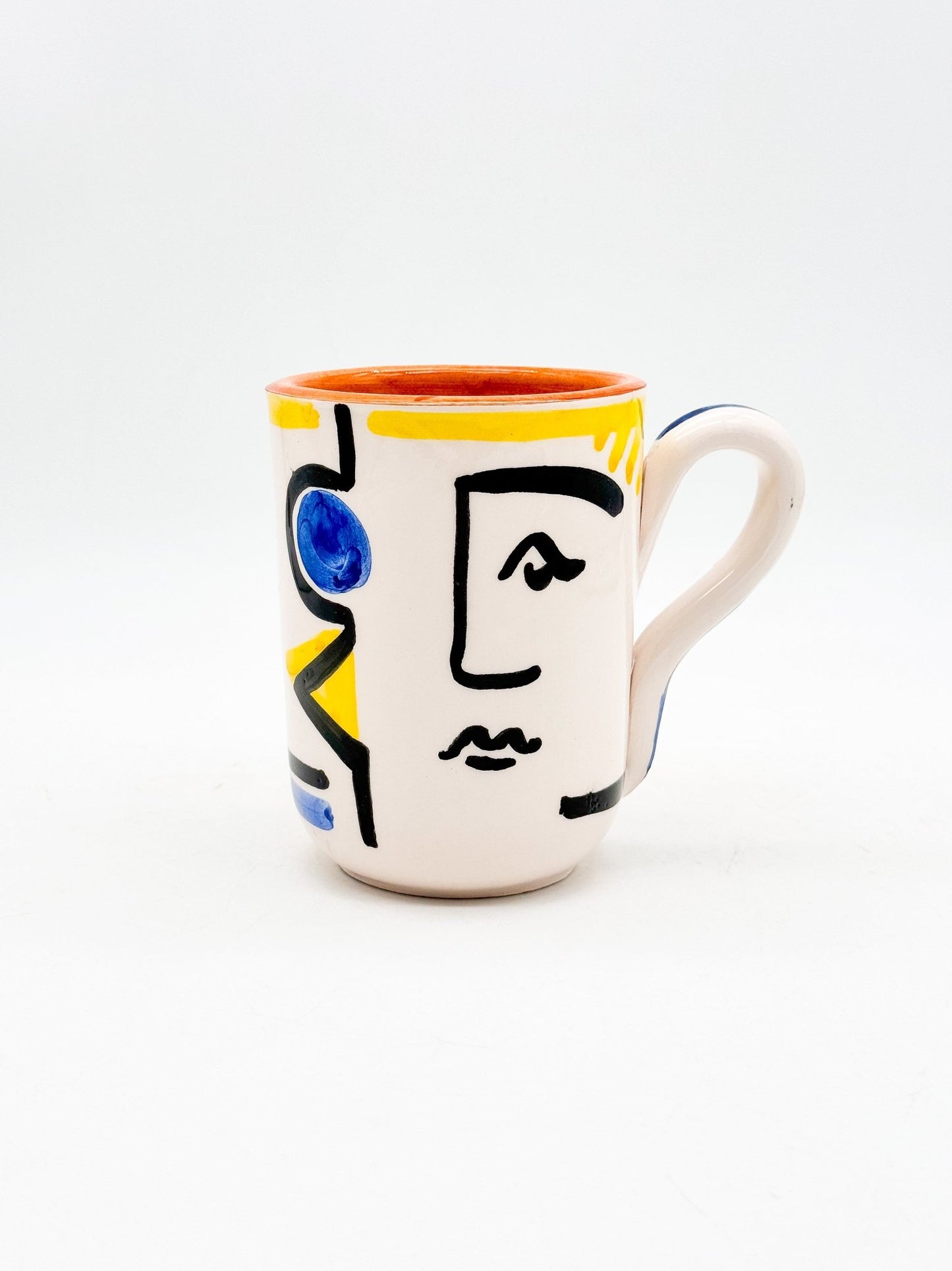 Taza The Face - The Mystics By Morueco - moruecoceramicas