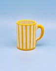 Taza Yellow Stripes Morueco The Brand - moruecoceramicas