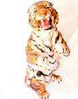 Tigre de Bengala en pie (90cm) - moruecoceramicas