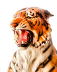 Tigre de Bengala en pie (90cm) - moruecoceramicas