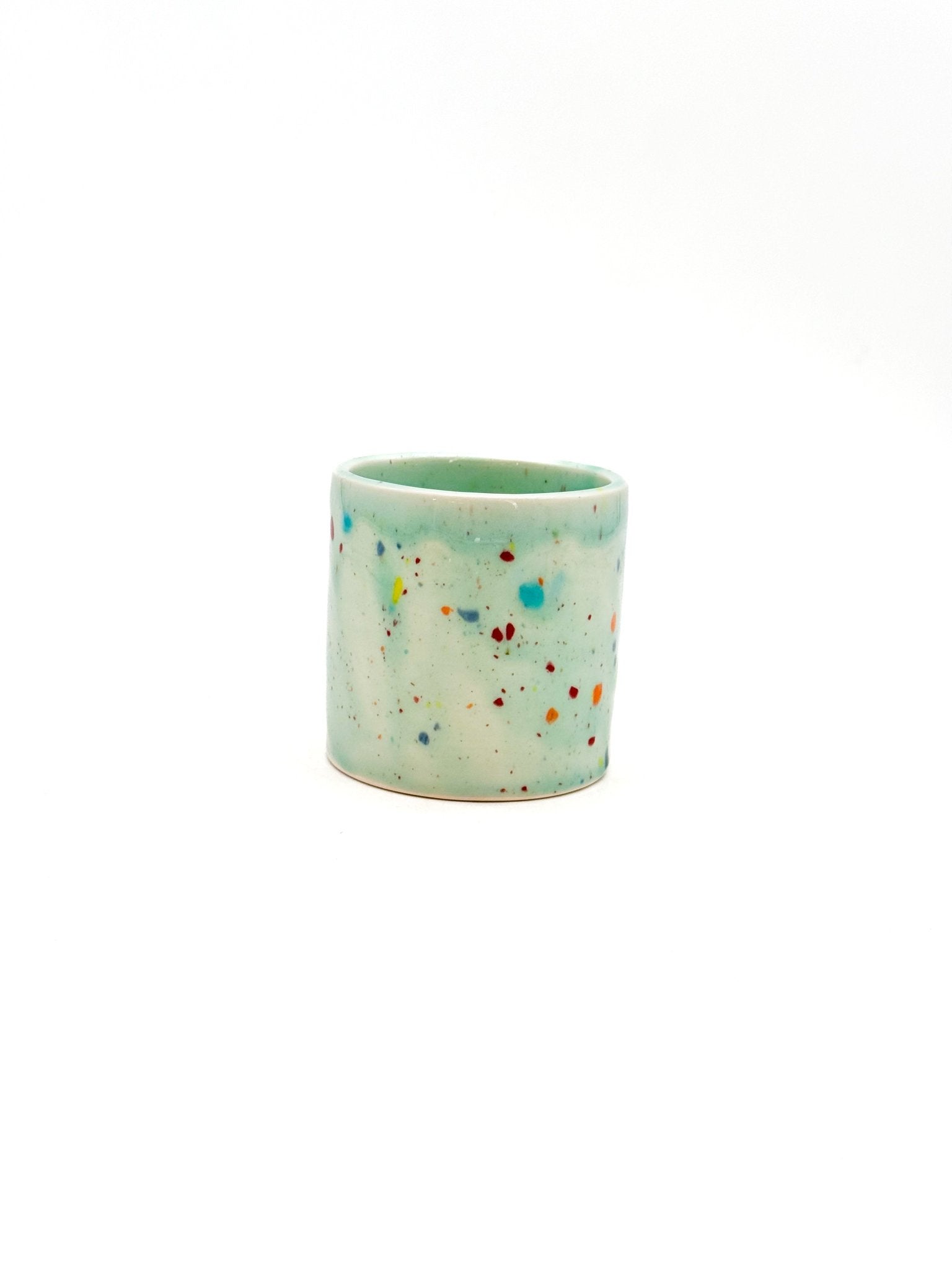 Vaso pintas - varios colores - moruecoceramicas